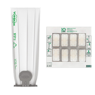 FOLLETTO (fp7) 6 sacchetti ORIGINALI per VK 7 S premium filter (vorwerk)  per scopa elettrica ultimo tipo MAT .75103