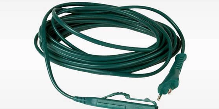 Daniplus Cavo Di Alimentazione Per Aspirapolvere Vorwerk Kobold VK 140 - Ricambio Non Originale, Lunghezza 10 Metri, Colore Verde, Qualità Eccellente - 5