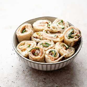 wrap au concombre et au saumon fumé