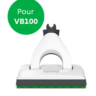 FSProdukte 1 paire de brosses de rechange rondes pour aspirateur sans fil  Vorwerk EBB100, EBB 100 sur les aspirateurs sans fil Kobold VB100, VB 100