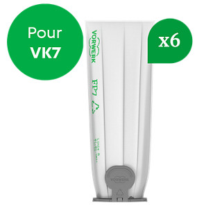 10 Sacs d'Aspirateur pour Vorwerk avec 2 Filtre moteur et une brosse  Premium pour Filtre Aspirateur Sac À Poussière de Rechange pour Kobold  VB100