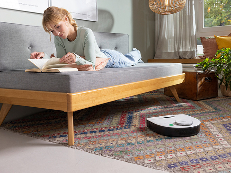 Le robot aspirateur VR7 qui nettoie à votre place 