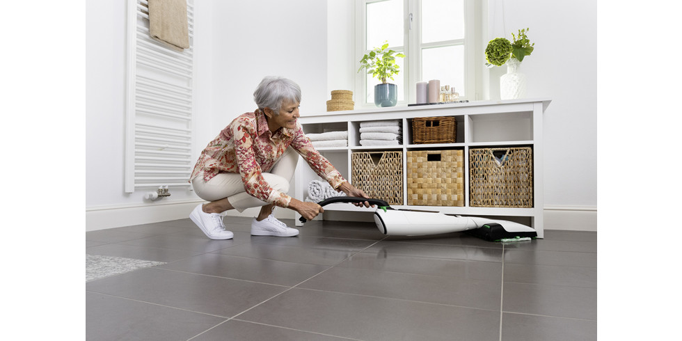 Machine Nettoyant de Sol SP600 Avec Réservoir Chiffons Neuf X Vk