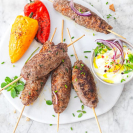 Recette de brochettes de kefta au thermomix 