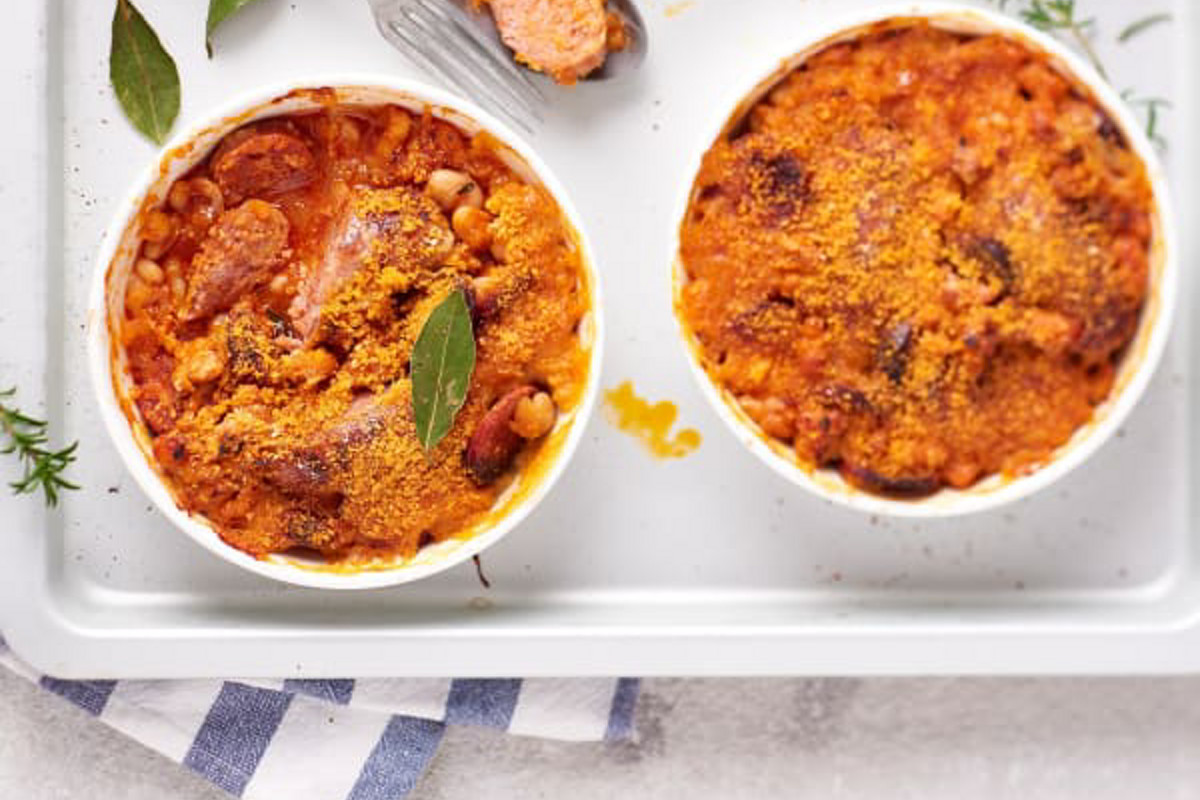 fr thermomix recette cassoulet express chorizo