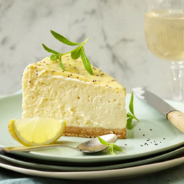 Cheesecake au citron et pavot