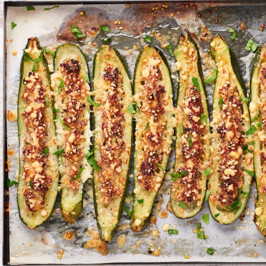 Courgettes farcies