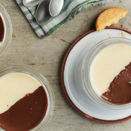 idée recette printemps crème dessert aux 2 saveurs