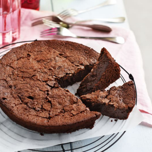 Gâteau au chocolat réalisé à l'aide du robot pâtissier Thermomix