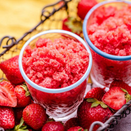Granité fraise