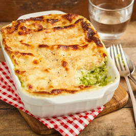 Lasagne chèvre-courgette