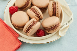 fr thermomix recette macarons chocolat framboise
