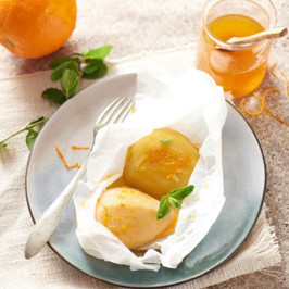 idée recette printemps Papillote de fruits