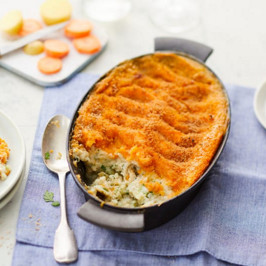 idée recette automne parmentier de poisson et carotte 