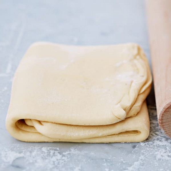 Pâte feuilletée réalisé à l'aide du robot pâtissier Thermomix