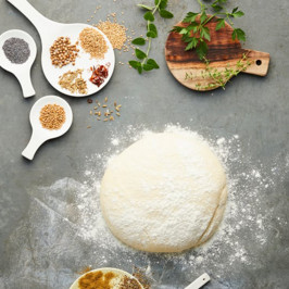 Pâte pizza personnalisée 