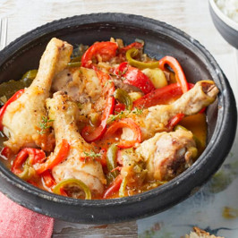 Poulet basquaise