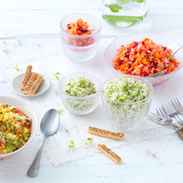 Recette de salade de crudités au Thermomix