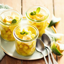 recette Thermomix Salade de fruits cuits sous-vide