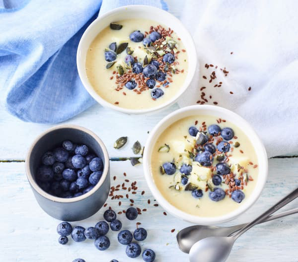 fr thermomix recette smoothie bowl ananas myrtille