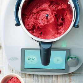 recette sorbet fruits rouges Thermomix