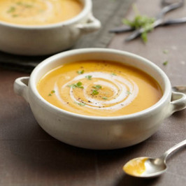 idée recette automne velouté de butternut et patate douce