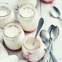 idée recette printemps Yaourt à la compotée de fraises
