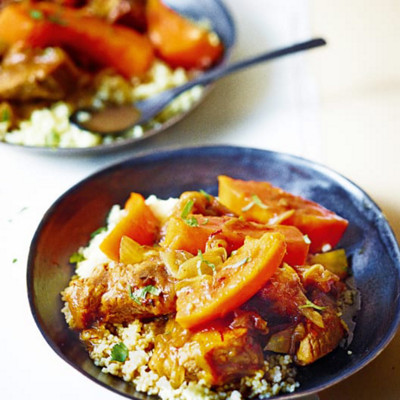 Tajine de veau aux courges