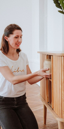 Sandra Fradin coach en rangement