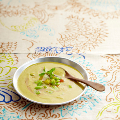 fr thermomix blog soup in bowl spoon on tablecloth