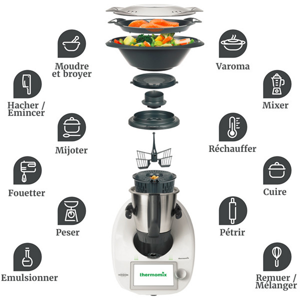 Robot cuisine connecté Thermomix® - Vorwerk Thermomix