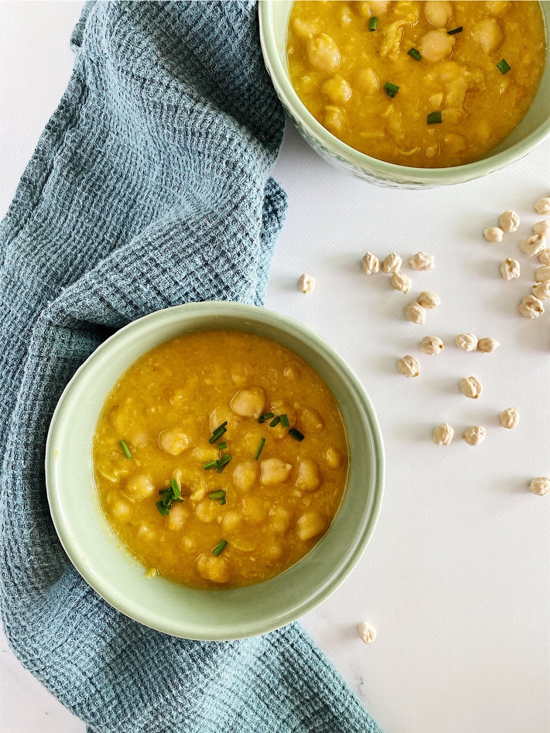 Garbanzos estofados en Thermomix®