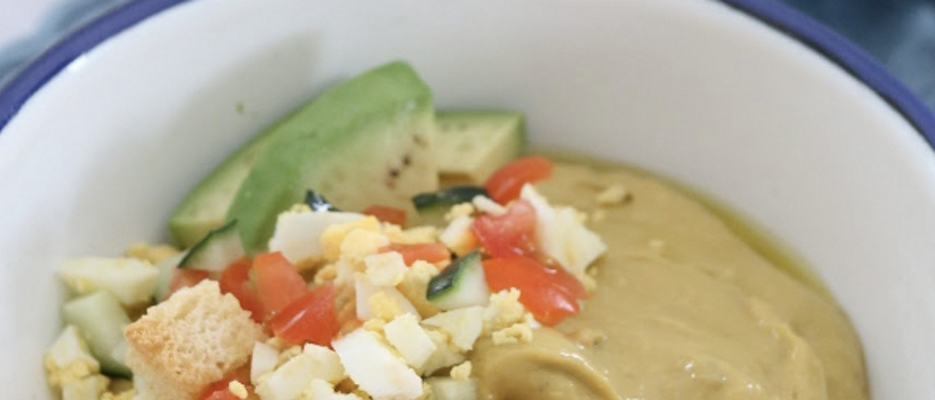 gazpacho de aguacate en thermomix 1