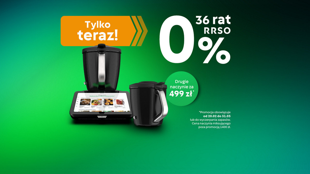 grafika na strone Thermomix promocja dodatkowe naczynie marzec