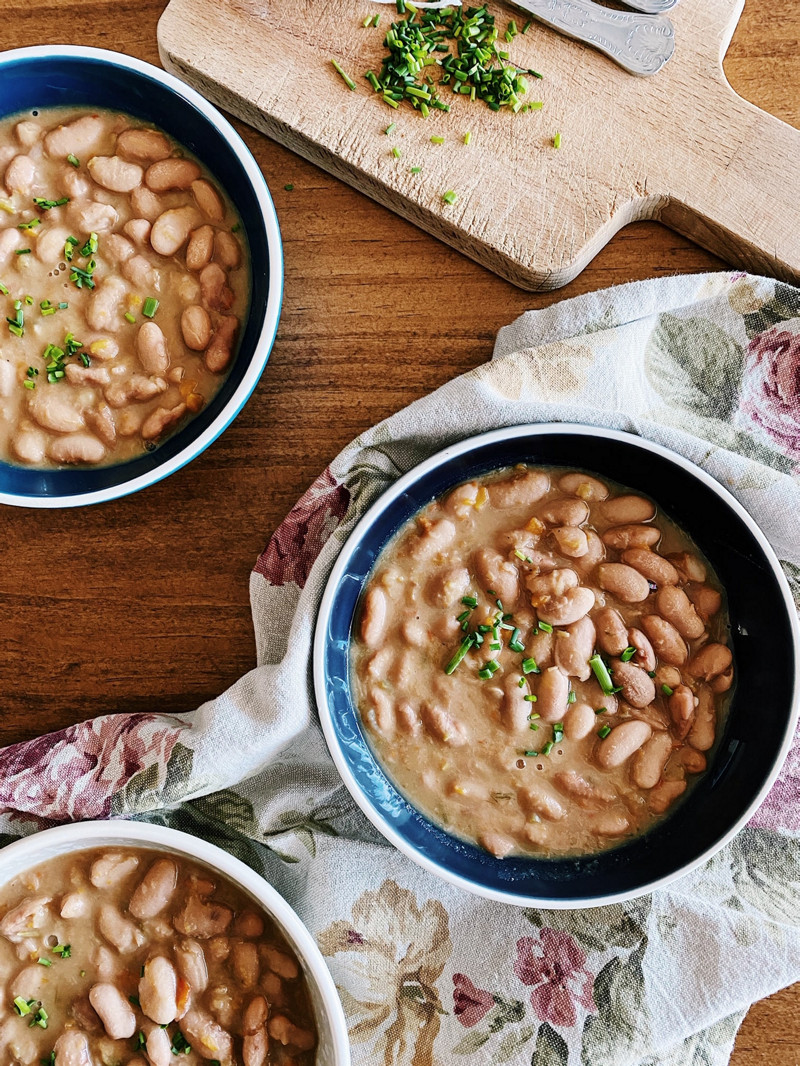  Thermomix® trucos de cocina recetas guiso de judias con verduras en Thermomix® 1