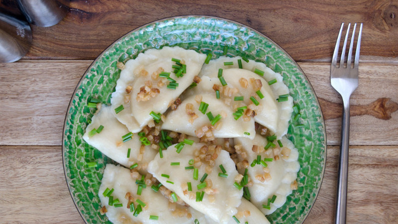 Rezept Piroggen mit Schnittlauch