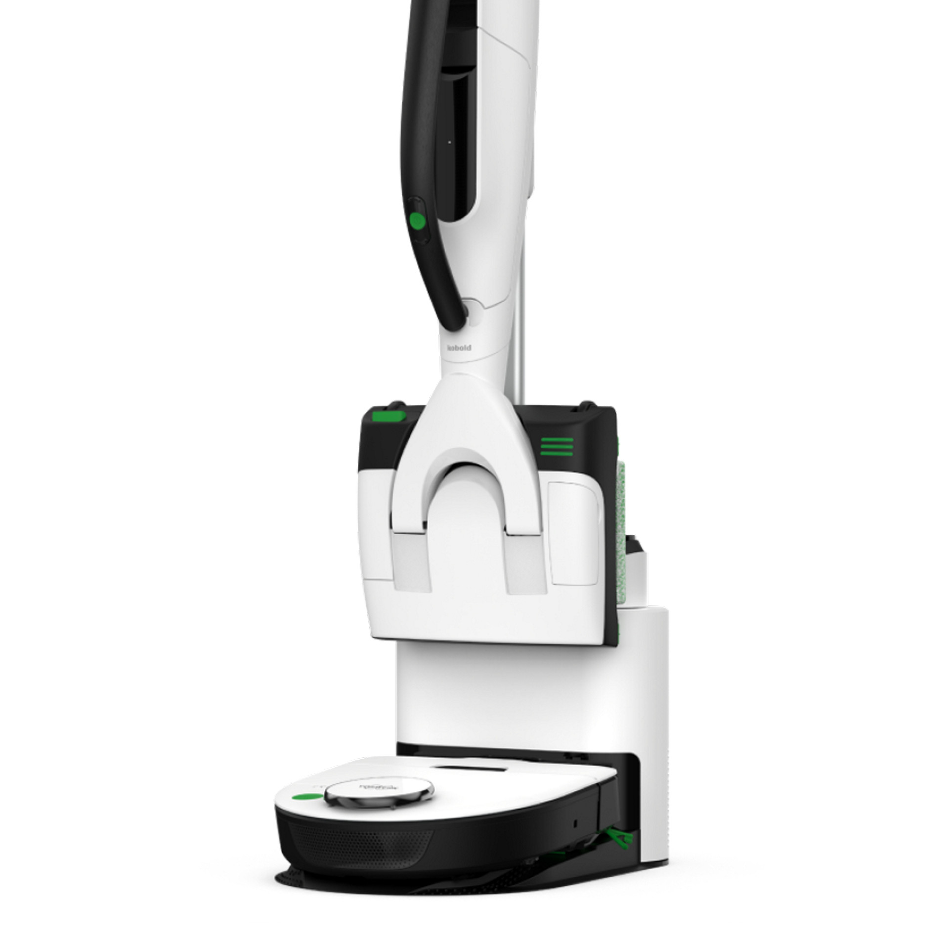 Aspiradora cargando estación robot