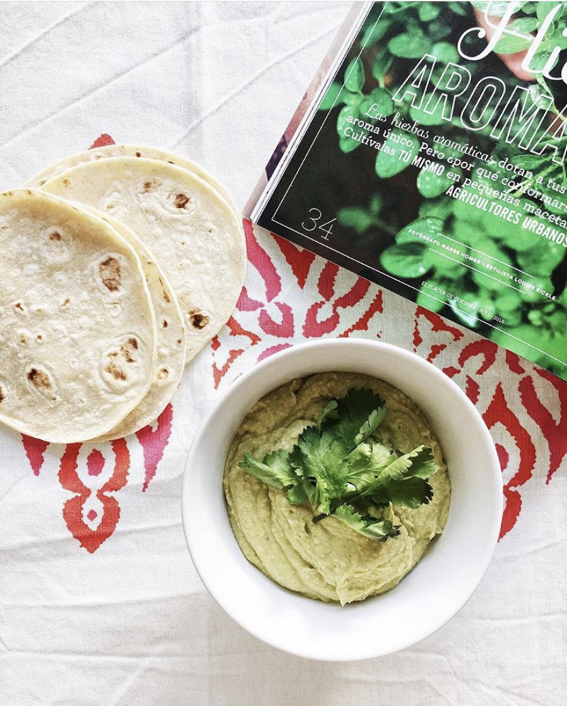  Thermomix® Thermomix® por el mundo recetas hummus de edamame en Thermomix® 1