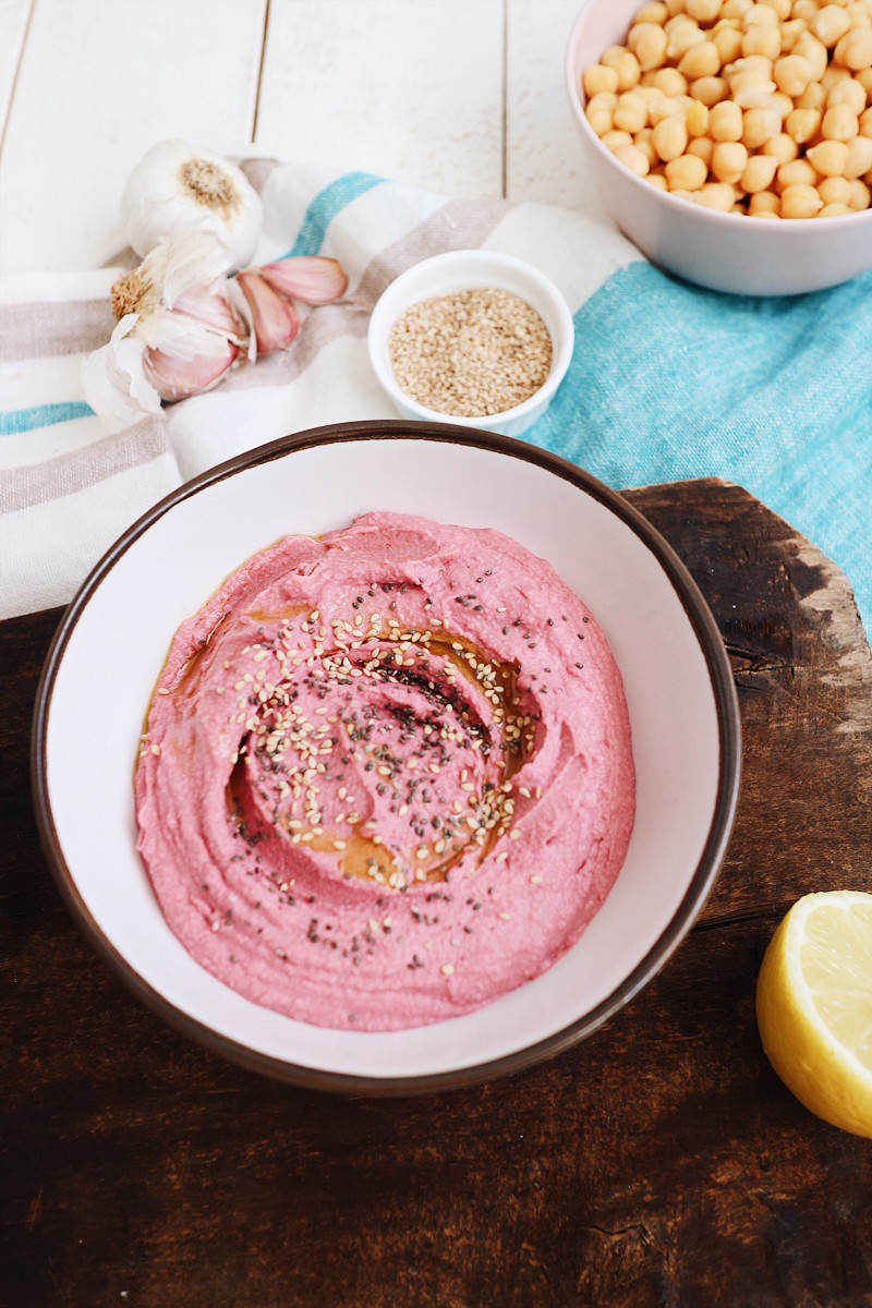  Thermomix® Thermomix® por el mundo recetas hummus de remolacha en Thermomix® 1