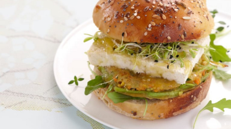 Vegetarischer Burger