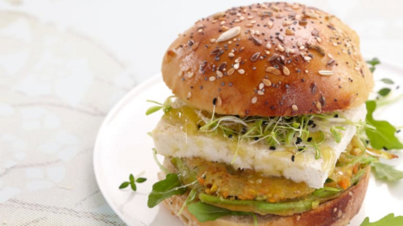 Vegetarischer Burger