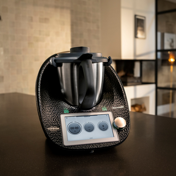 int Thermomix TM6 sparkling black lifestyle photography 14
