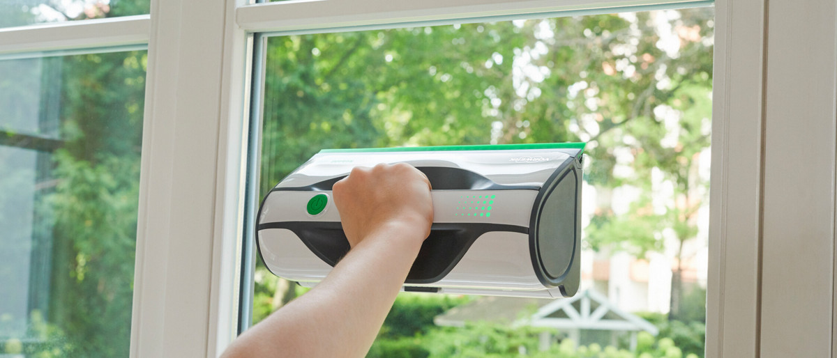 Robot nettoyeur de vitres PR-040, Nettoyage des vitres