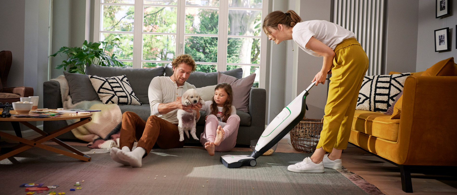 ASPIRATEUR LAVEUR KOBOLD VK 200 de VORWERK coloris blanc de 2017