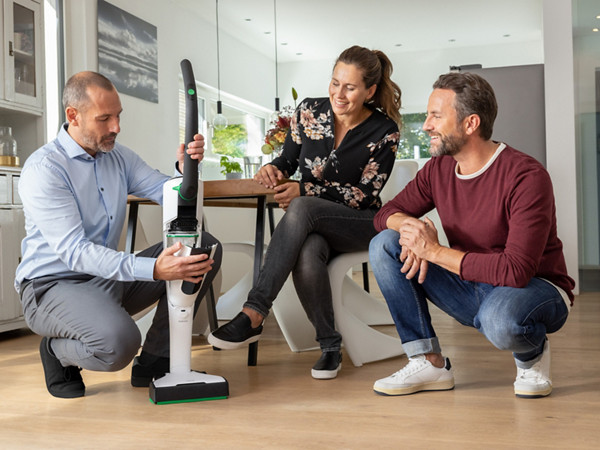 Vorwerk Kobold Produktvorführung