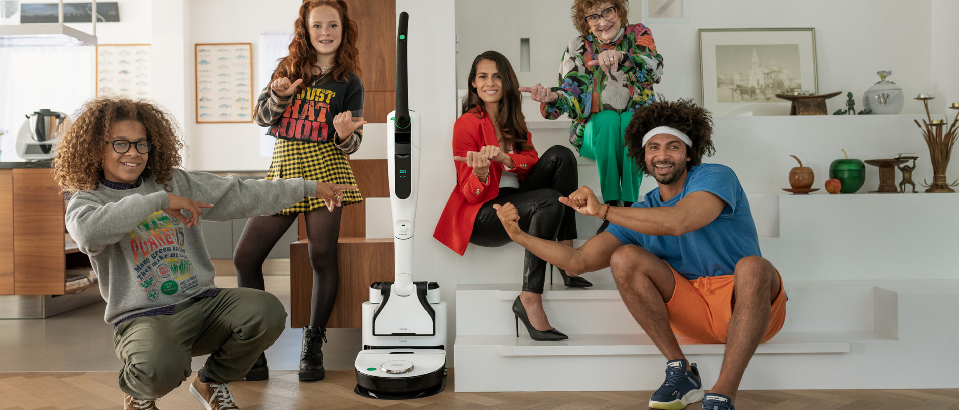 Modułowy system utrzymania czystości Kobold VK7 VR7