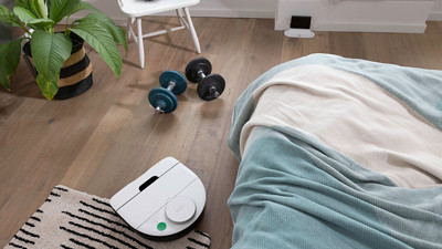 Der VK7 Wischsauger im Einsatz