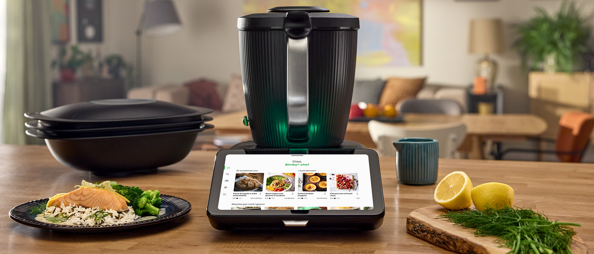 Nuovo robot da cucina Bimby TM7. Scopri funzioni e caratteristiche dell'ultimo modello di Bimby.