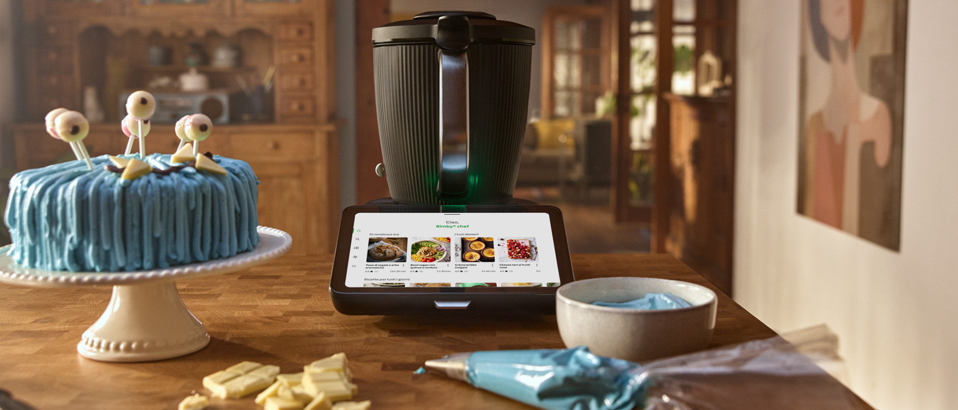 Nuovo robot da cucina Bimby TM7. Scopri funzioni e caratteristiche dell'ultimo modello di Bimby.