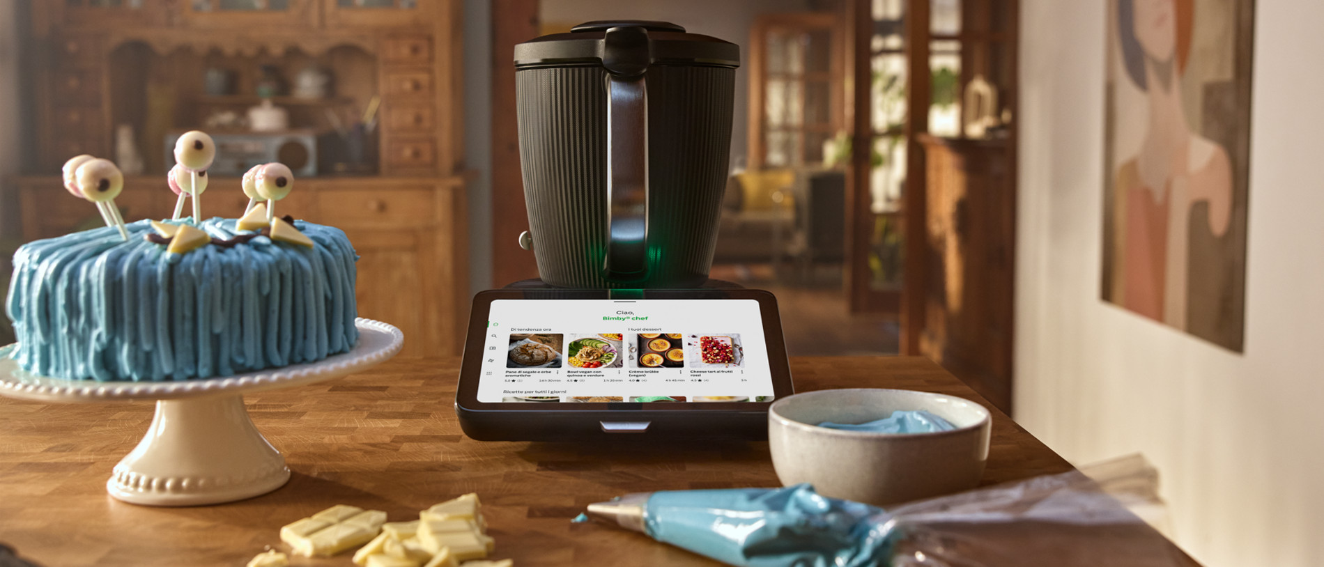 Nuovo robot da cucina Bimby TM7. Scopri funzioni e caratteristiche dell'ultimo modello di Bimby.